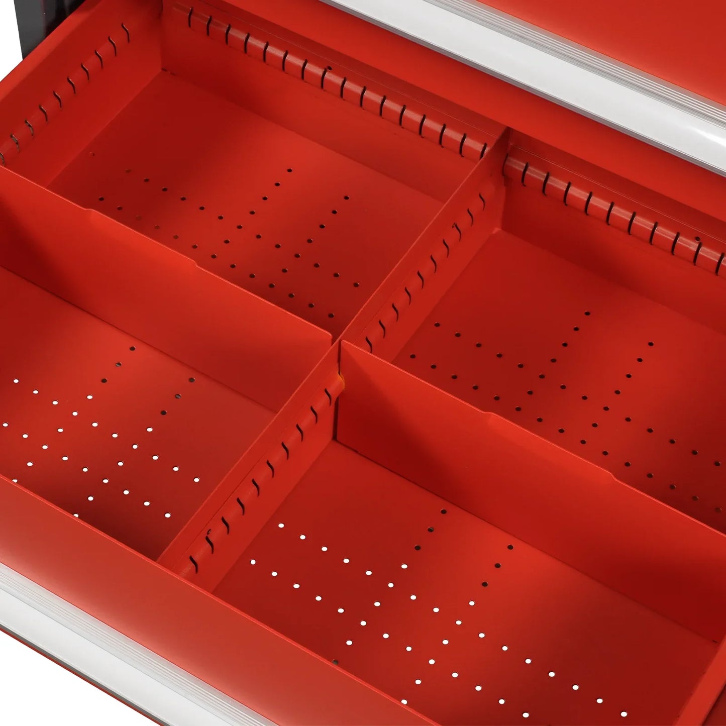 MechMaxx MD59B11 Tool Box Heavy Duty Modular 11 Drawer Steel Tool Storage Organizer Cabinet 59" H x 28.5" W x 22.5" D New