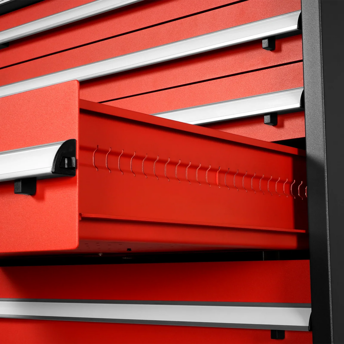 MechMaxx MD59B11 Tool Box Heavy Duty Modular 11 Drawer Steel Tool Storage Organizer Cabinet 59" H x 28.5" W x 22.5" D New