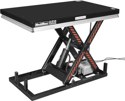 MechMaxx ELT22 Lift Table 2200 lbs Capacity Stationary Electric Hydraulic 51.2 x 32.3" Platform 39.4" Lift Height UL Certified Motor New