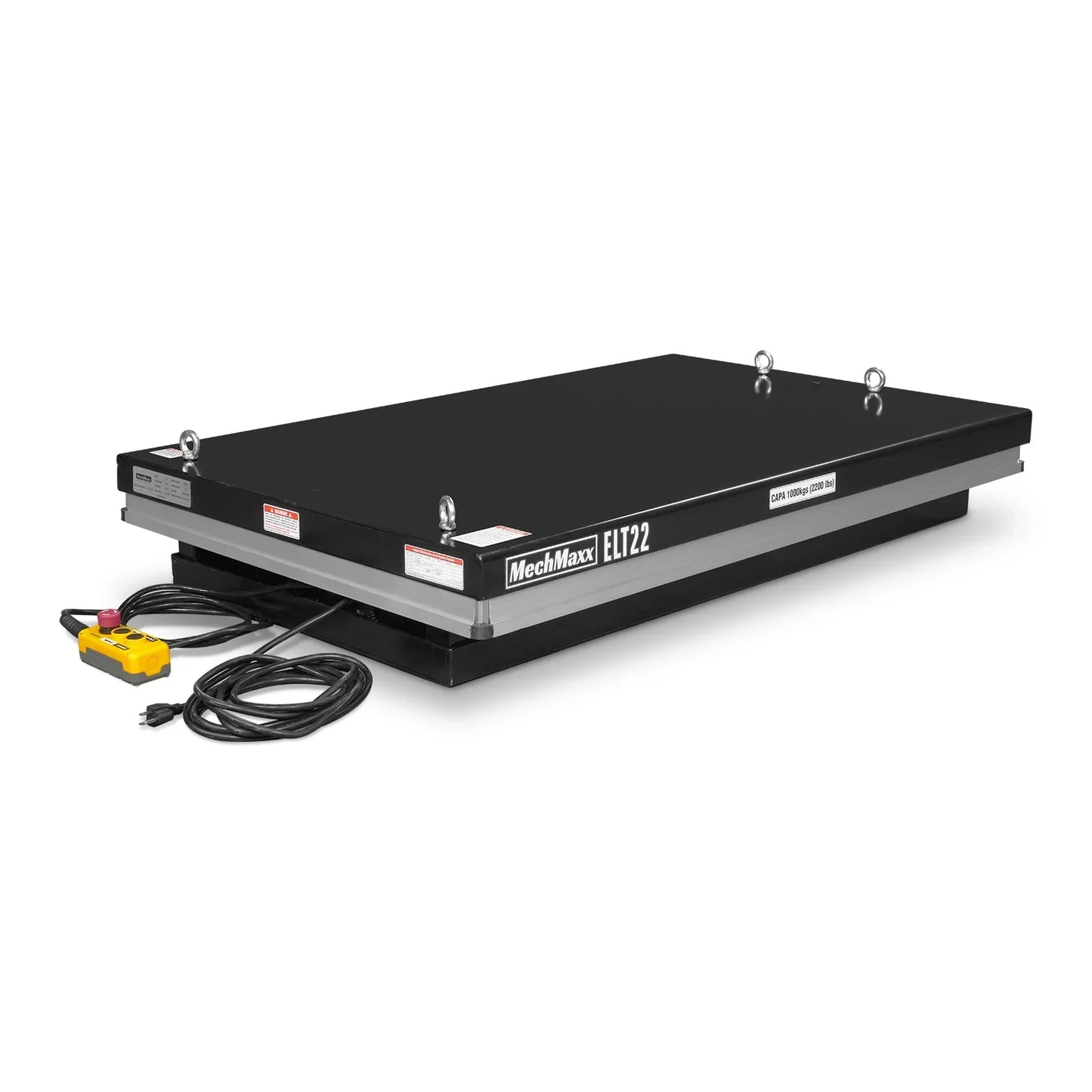 MechMaxx ELT22 Lift Table 2200 lbs Capacity Stationary Electric Hydraulic 51.2 x 32.3" Platform 39.4" Lift Height UL Certified Motor New