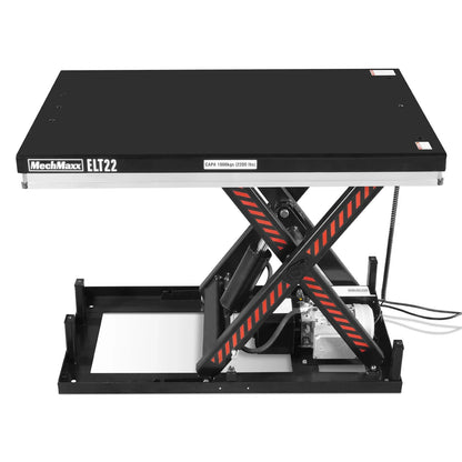 MechMaxx ELT22 Lift Table 2200 lbs Capacity Stationary Electric Hydraulic 51.2 x 32.3" Platform 39.4" Lift Height UL Certified Motor New