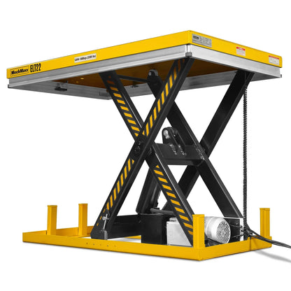 MechMaxx ELT22 Lift Table 2200 lbs Capacity Stationary Electric Hydraulic 51.2" x 32.3" Platform 39.4" Lift Height UL Certified Motor New