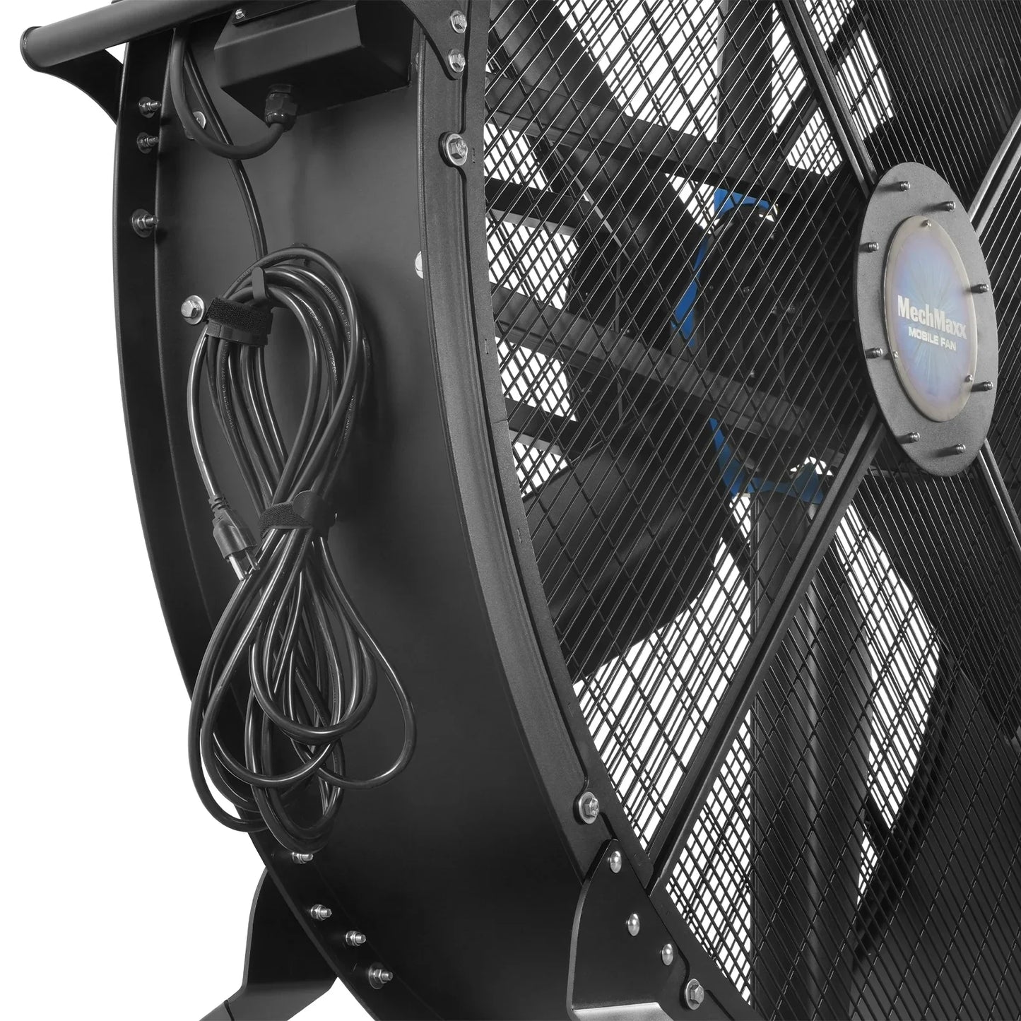 MechMaxx MF-59 Industrial Fan 59" Portable Variable Speed High Efficiency PMSM Motor Mobile High Volume Floor Fan for Warehouse Workshop Gym New