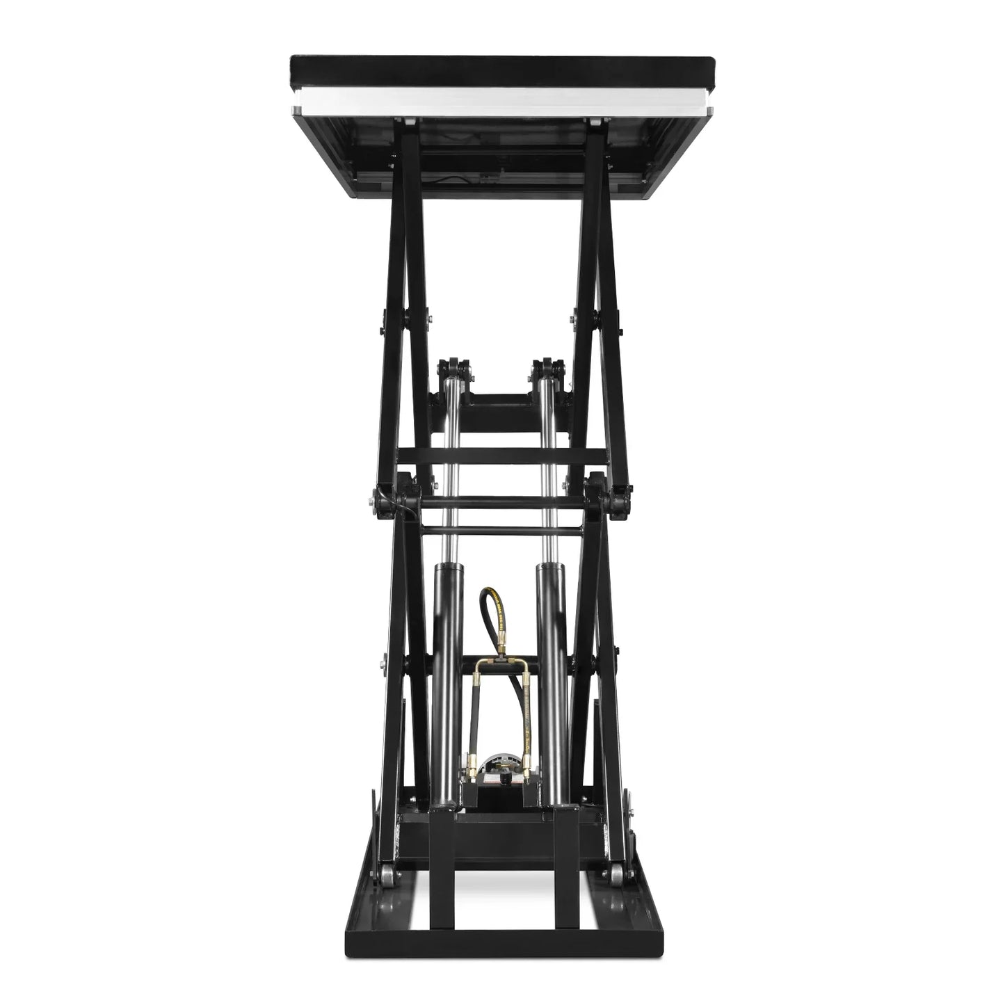 MechMaxx ELTD22 Lift Table 2200 lbs Capacity Stationary Electric Hydraulic Double Scissor 51.2" x 32.3" Platform 70.1" Lift Height UL Certified Motor New