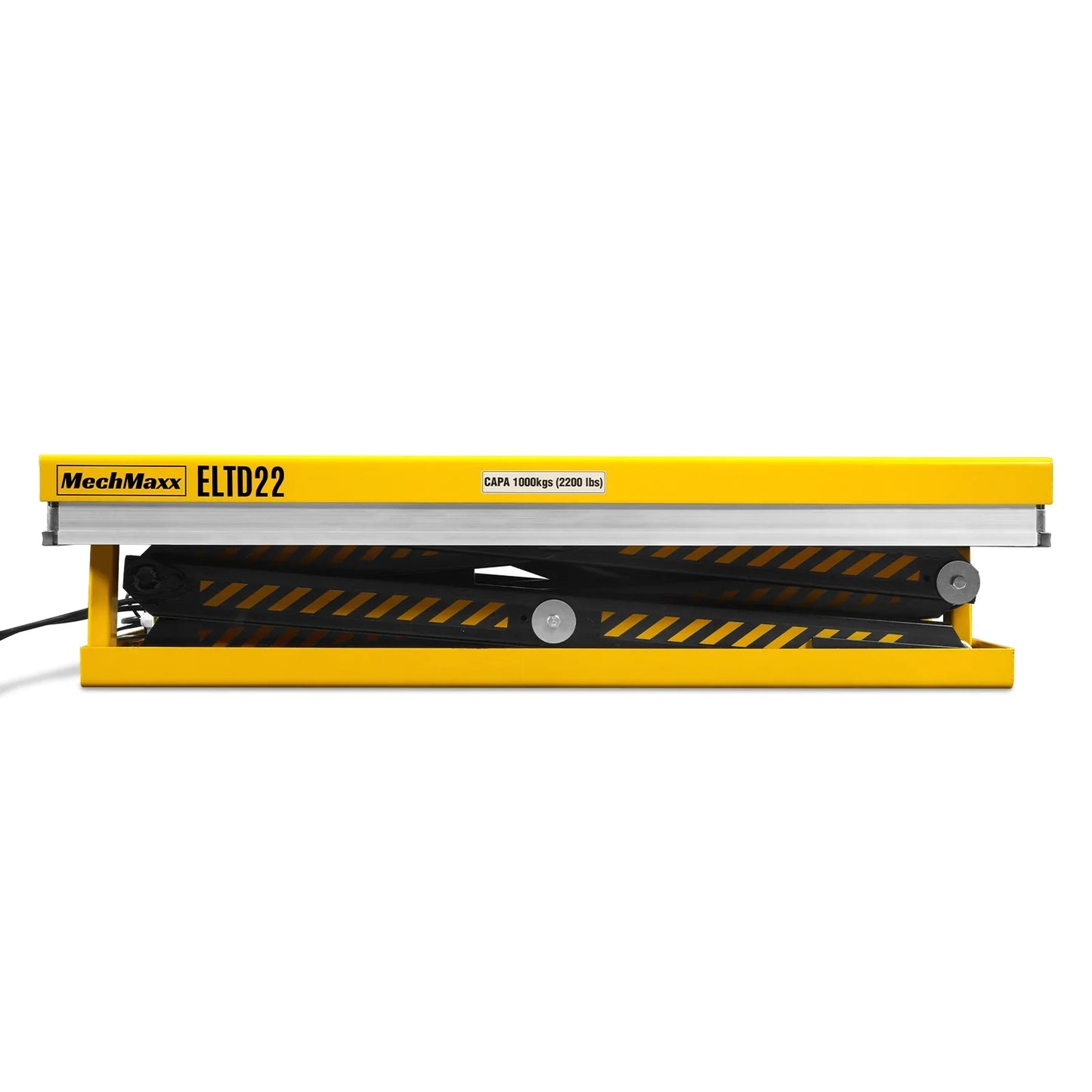 MechMaxx ELTD22 Lift Table 2200 lbs Capacity Stationary Electric Hydraulic Double Scissor 51.2" x 32.3" Platform 70.1" Lift Height UL Certified Motor New