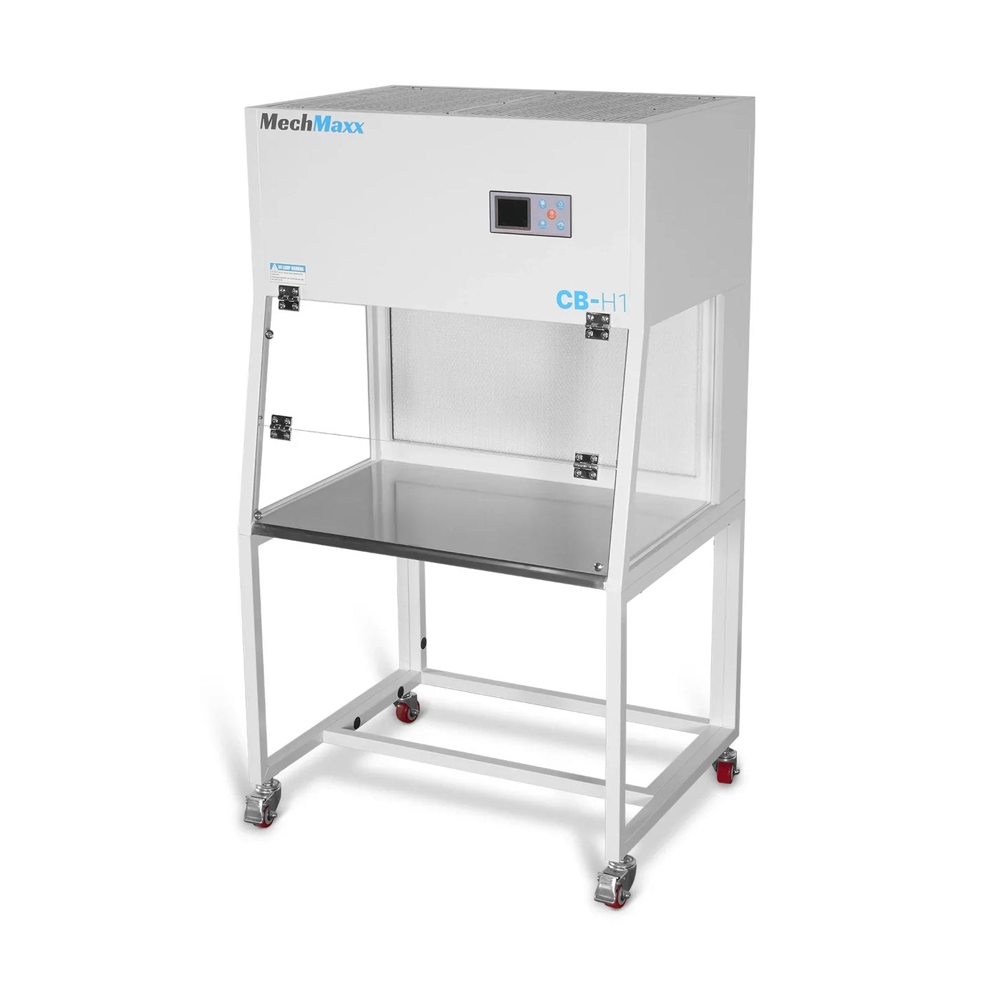 MechMaxx CB-H1 Clean Bench 33.9" Wide Horizontal Laminar Flow HEPA Filtration UV Sterilization ISO Class 5 New