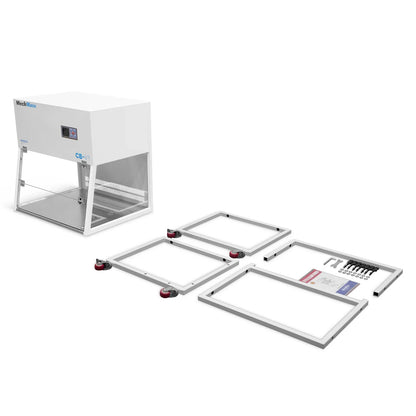 MechMaxx CB-V1 Clean Bench 33.9" Wide Vertical Laminar Flow HEPA Filtration UV Sterilization ISO Class 5 New