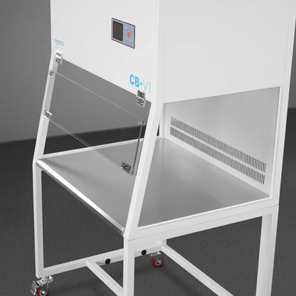 MechMaxx CB-V1 Clean Bench 33.9" Wide Vertical Laminar Flow HEPA Filtration UV Sterilization ISO Class 5 New