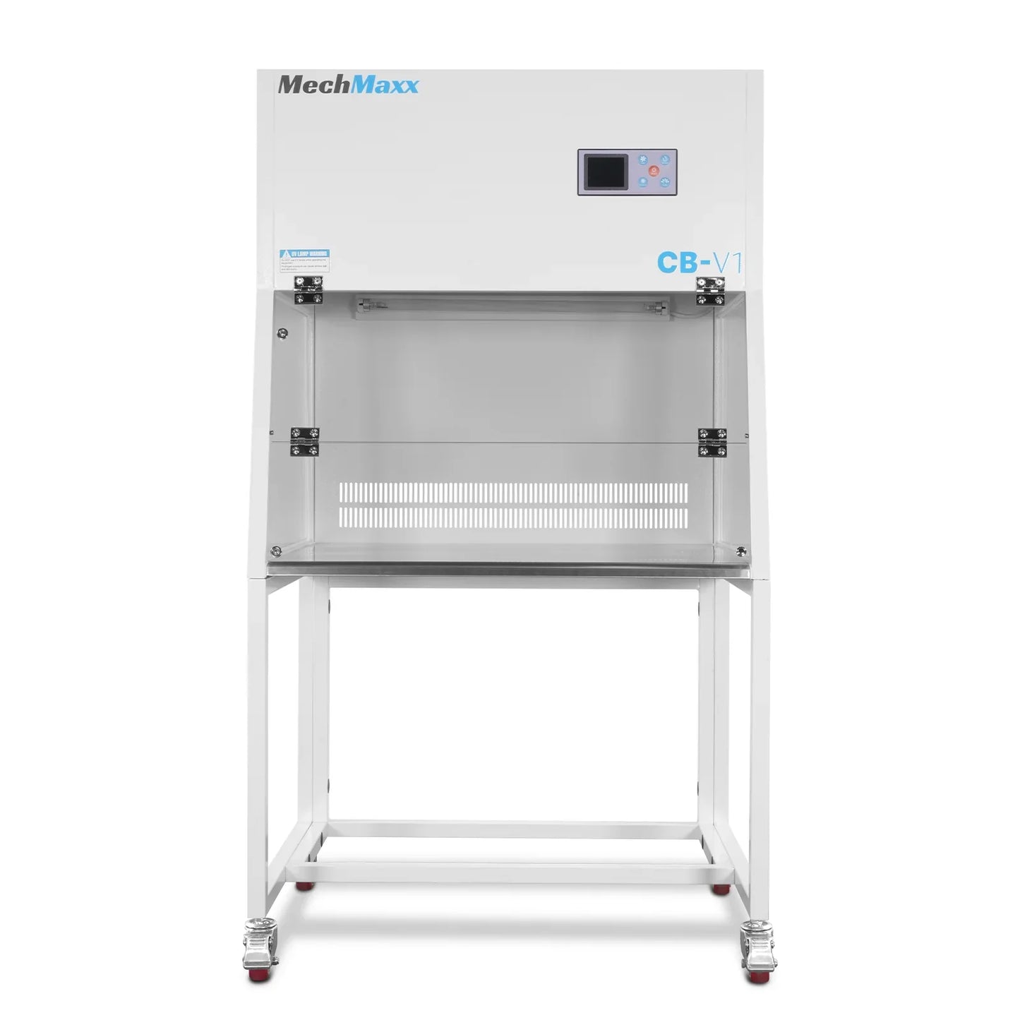 MechMaxx CB-V1 Clean Bench 33.9" Wide Vertical Laminar Flow HEPA Filtration UV Sterilization ISO Class 5 New