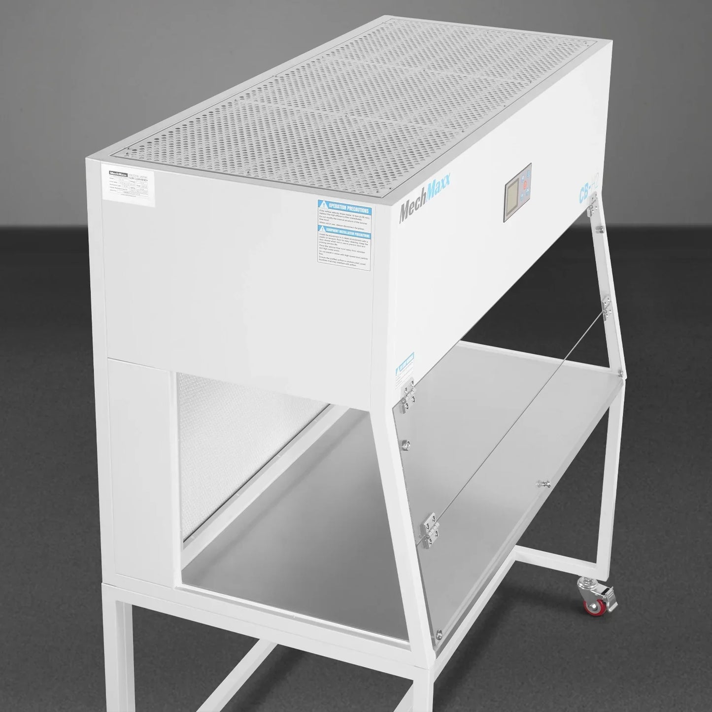 MechMaxx CB-H2 Laminar Flow Clean Bench 53.5" Wide Horizontal HEPA Filtration UV Sterilization ISO Class 5 New