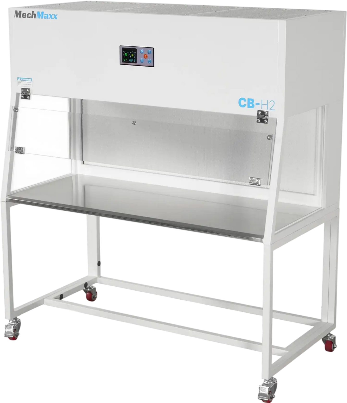 MechMaxx CB-H2 Laminar Flow Clean Bench 53.5" Wide Horizontal HEPA Filtration UV Sterilization ISO Class 5 New