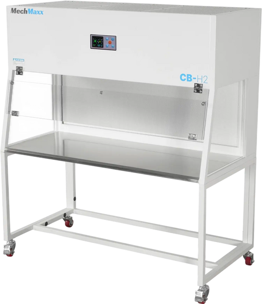 MechMaxx CB-H2 Laminar Flow Clean Bench 53.5" Wide Horizontal HEPA Filtration UV Sterilization ISO Class 5 New