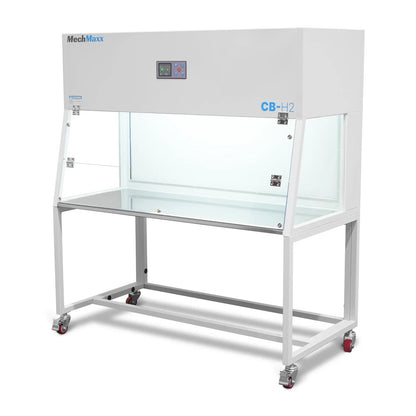 MechMaxx CB-H2 Laminar Flow Clean Bench 53.5" Wide Horizontal HEPA Filtration UV Sterilization ISO Class 5 New