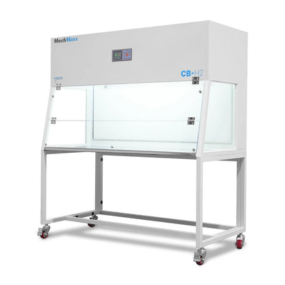 MechMaxx CB-H2 Laminar Flow Clean Bench 53.5" Wide Horizontal HEPA Filtration UV Sterilization ISO Class 5 New