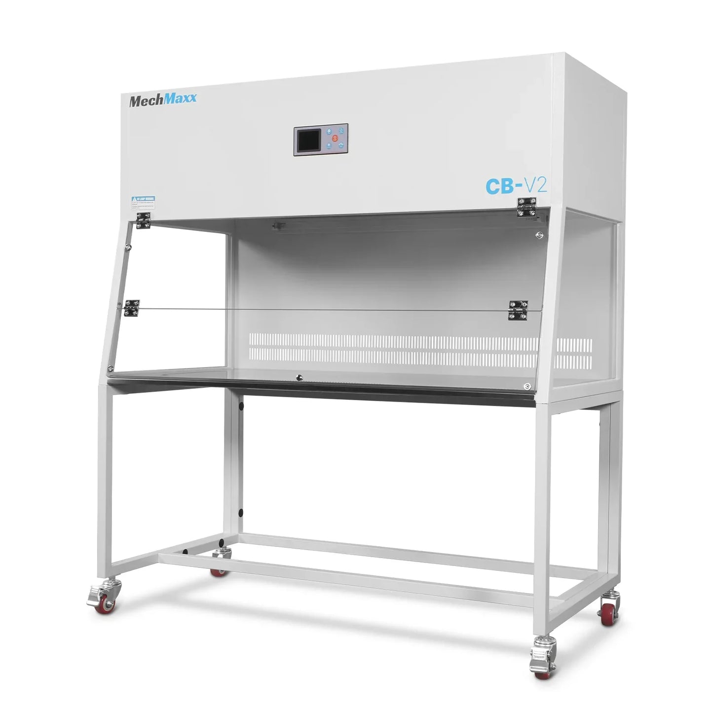 MechMaxx CB-V2 Laminar Flow Clean Bench 53.5" Wide Vertical HEPA Filtration UV Sterilization ISO Class 5 New