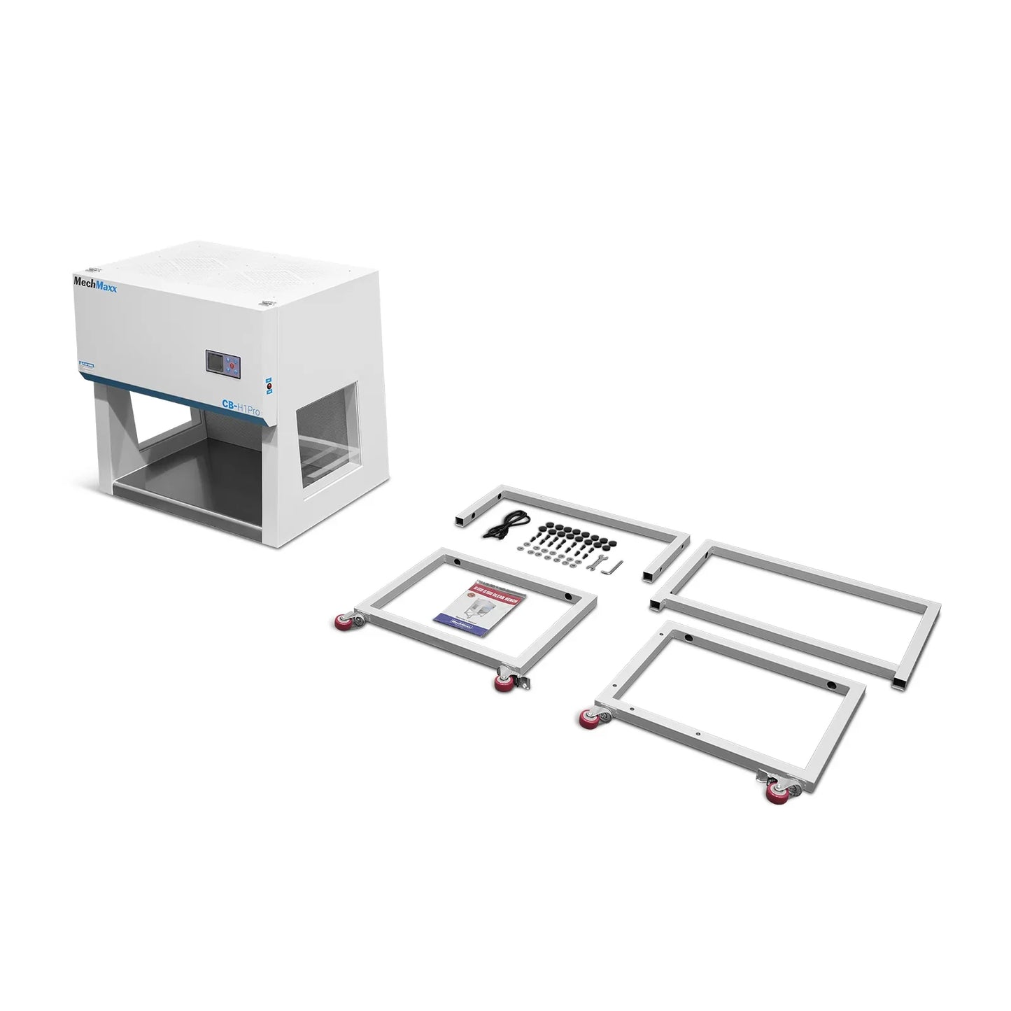 MechMaxx CB-H1Pro Laminar Flow Clean Bench 39" Wide Horizontal HEPA Filtration UV Sterilization ISO Class 5 New