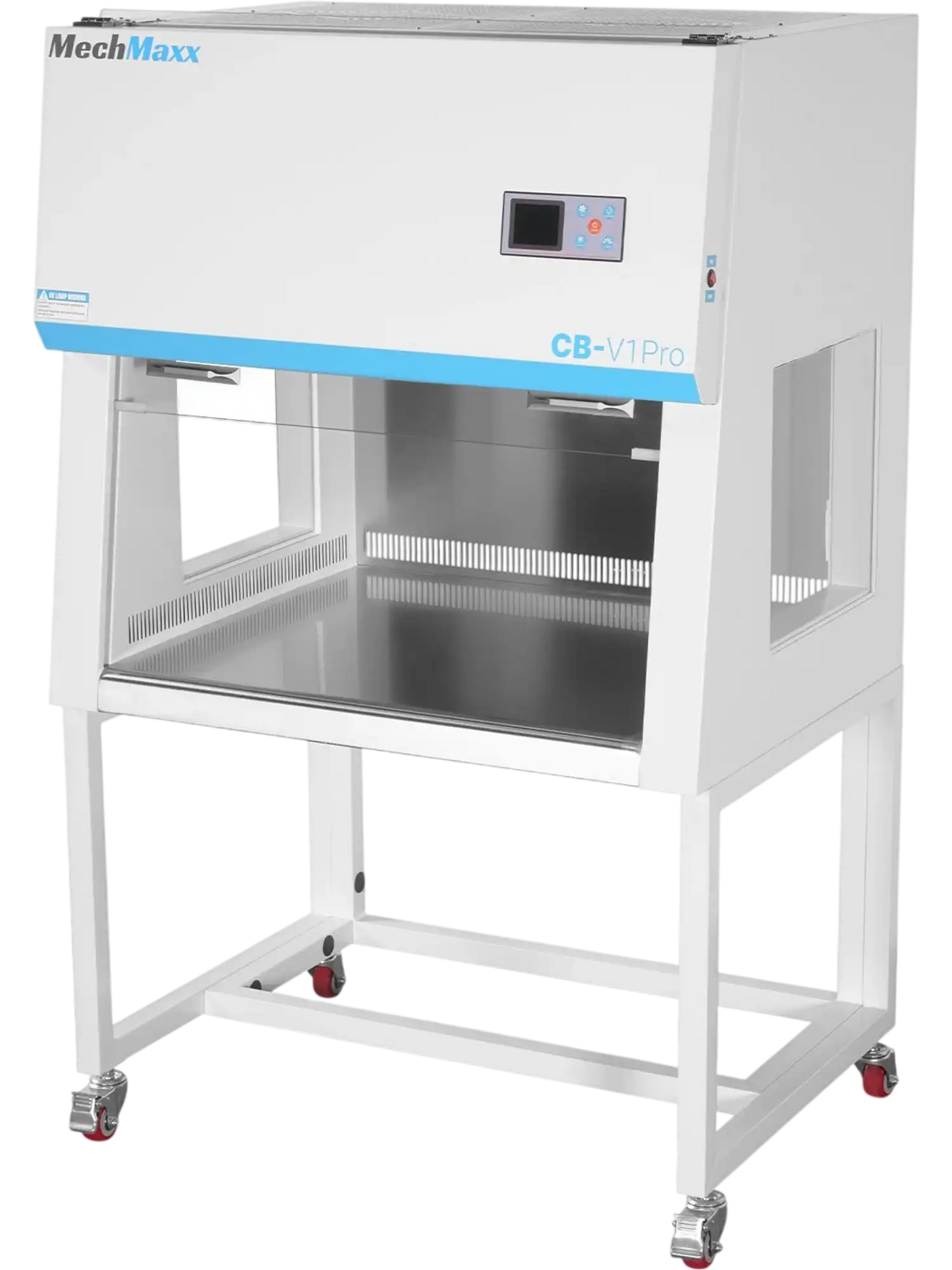 MechMaxx CB-V1Pro Laminar Flow Clean Bench 39" Wide Vertical HEPA Filtration UV Sterilization ISO Class 5 New