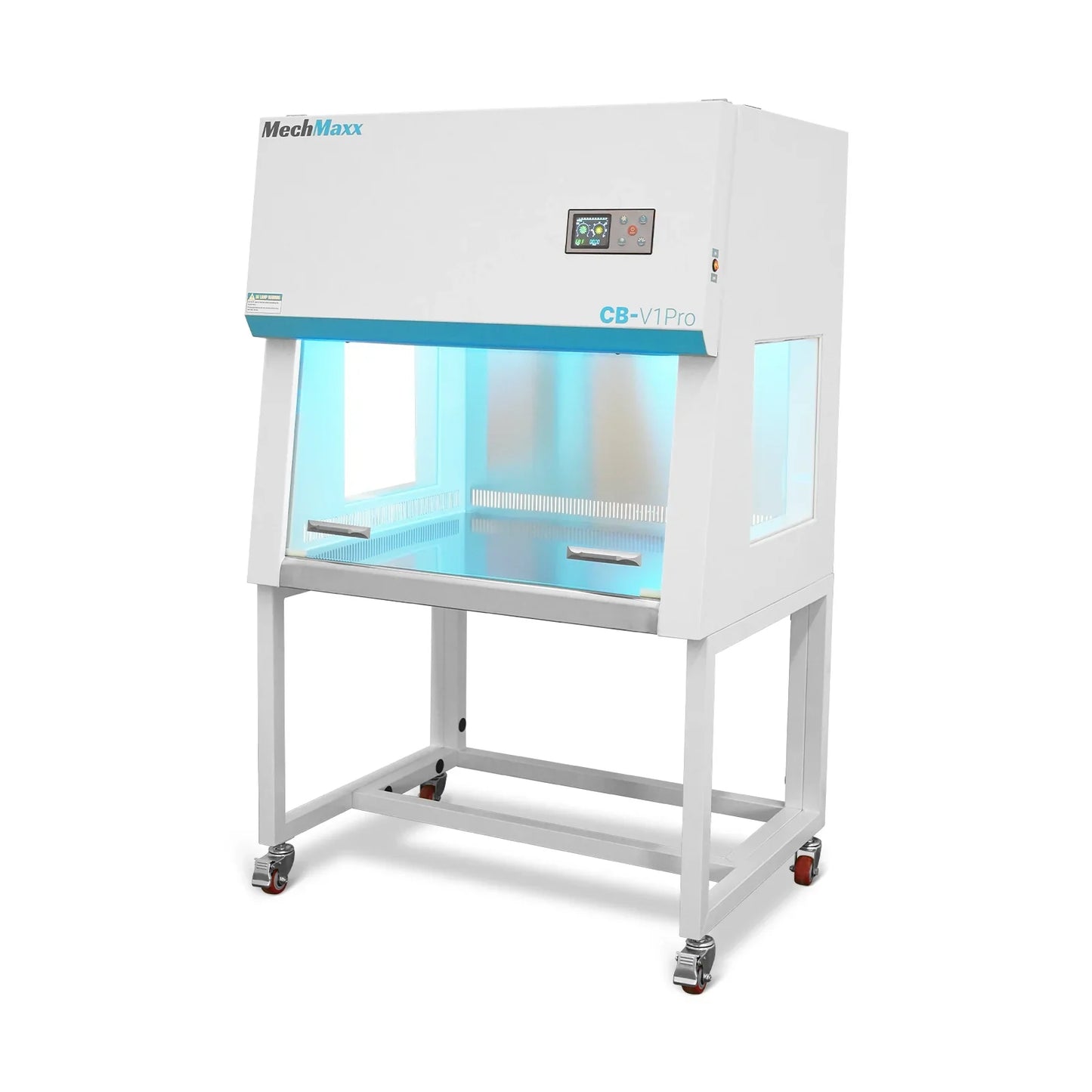 MechMaxx CB-V1Pro Laminar Flow Clean Bench 39" Wide Vertical HEPA Filtration UV Sterilization ISO Class 5 New
