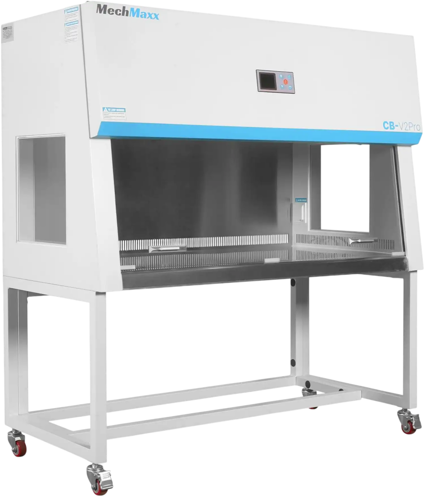 MechMaxx CB-V2Pro Laminar Flow Clean Bench 57.5" Wide Vertical HEPA Filtration UV Sterilization ISO Class 5 New
