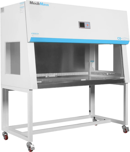 MechMaxx CB-V2Pro Laminar Flow Clean Bench 57.5" Wide Vertical HEPA Filtration UV Sterilization ISO Class 5 New