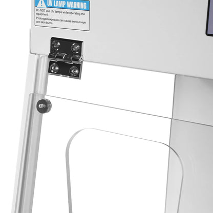 MechMaxx CB-65Slim Laminar Flow Clean Bench 26" Wide Desktop Vertical HEPA Filtration UV Sterilization ISO Class 5 New