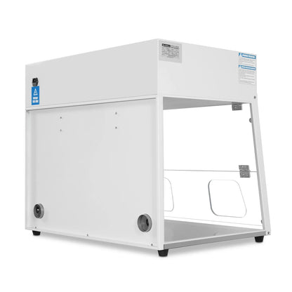 MechMaxx CB-80Slim Laminar Flow Clean Bench 31.9" Wide Desktop Vertical HEPA Filtration UV Sterilization ISO Class 5 New