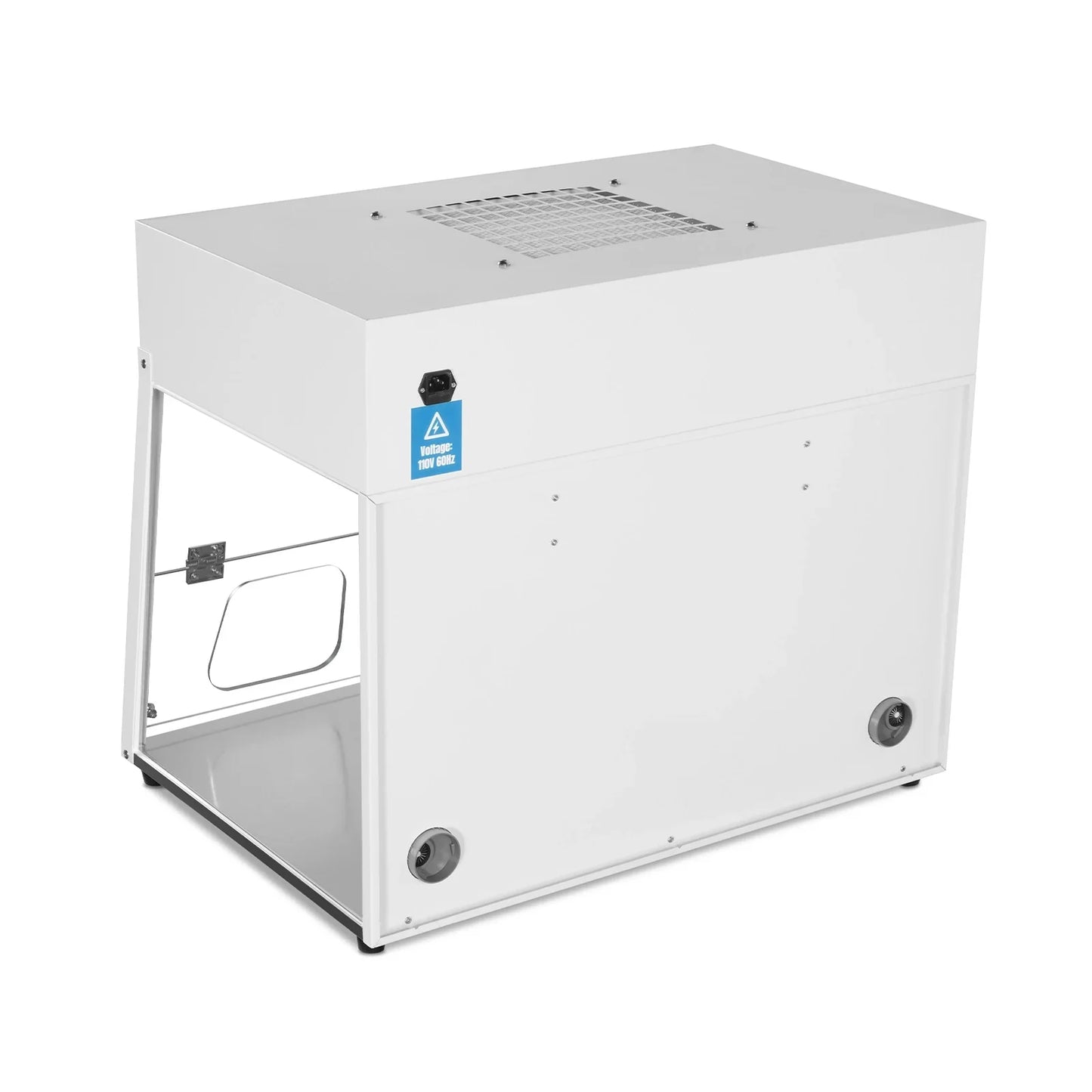 MechMaxx CB-80Slim Laminar Flow Clean Bench 31.9" Wide Desktop Vertical HEPA Filtration UV Sterilization ISO Class 5 New