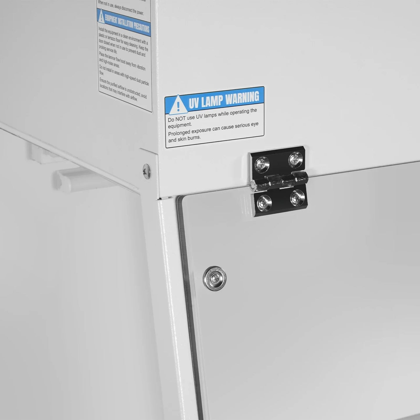 MechMaxx CB-80Slim Laminar Flow Clean Bench 31.9" Wide Desktop Vertical HEPA Filtration UV Sterilization ISO Class 5 New