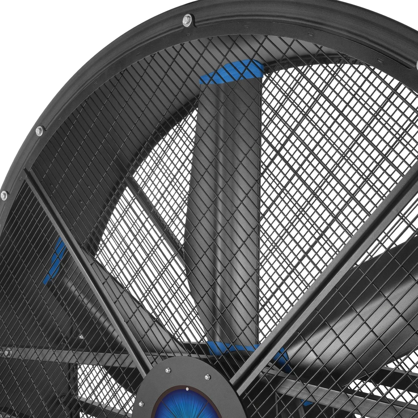 MechMaxx MF-59T Industrial Fan 59" Portable Tiltable Mobile High Volume Floor Fan Variable High-Efficiency PMSM Motor Warehouse Workshop Gym New