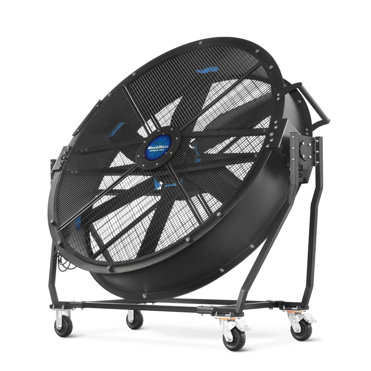 MechMaxx MF-59T Industrial Fan 59" Portable Tiltable Mobile High Volume Floor Fan Variable High-Efficiency PMSM Motor Warehouse Workshop Gym New