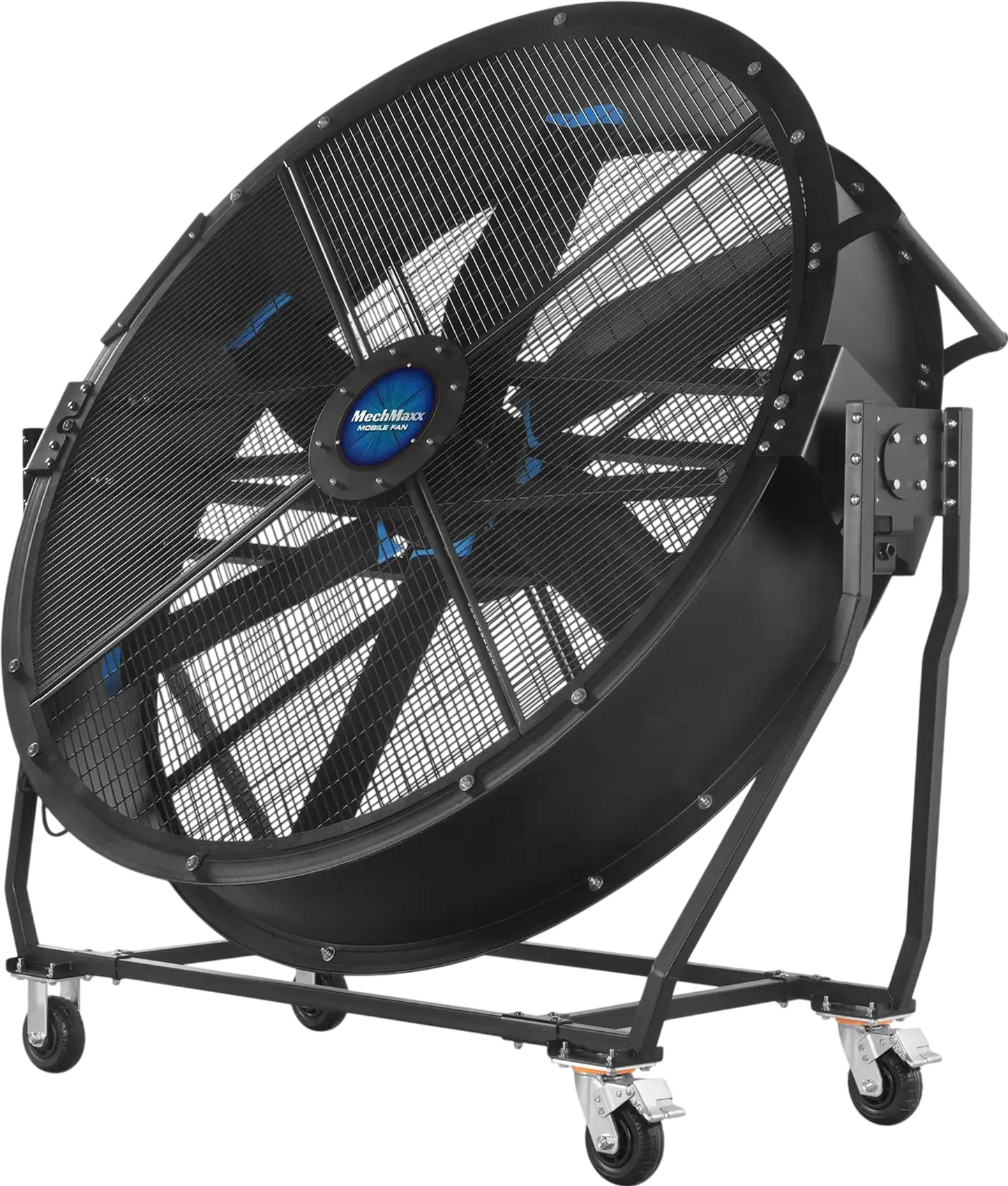 MechMaxx MF-59T Industrial Fan 59" Portable Tiltable Mobile High Volume Floor Fan Variable High-Efficiency PMSM Motor Warehouse Workshop Gym New