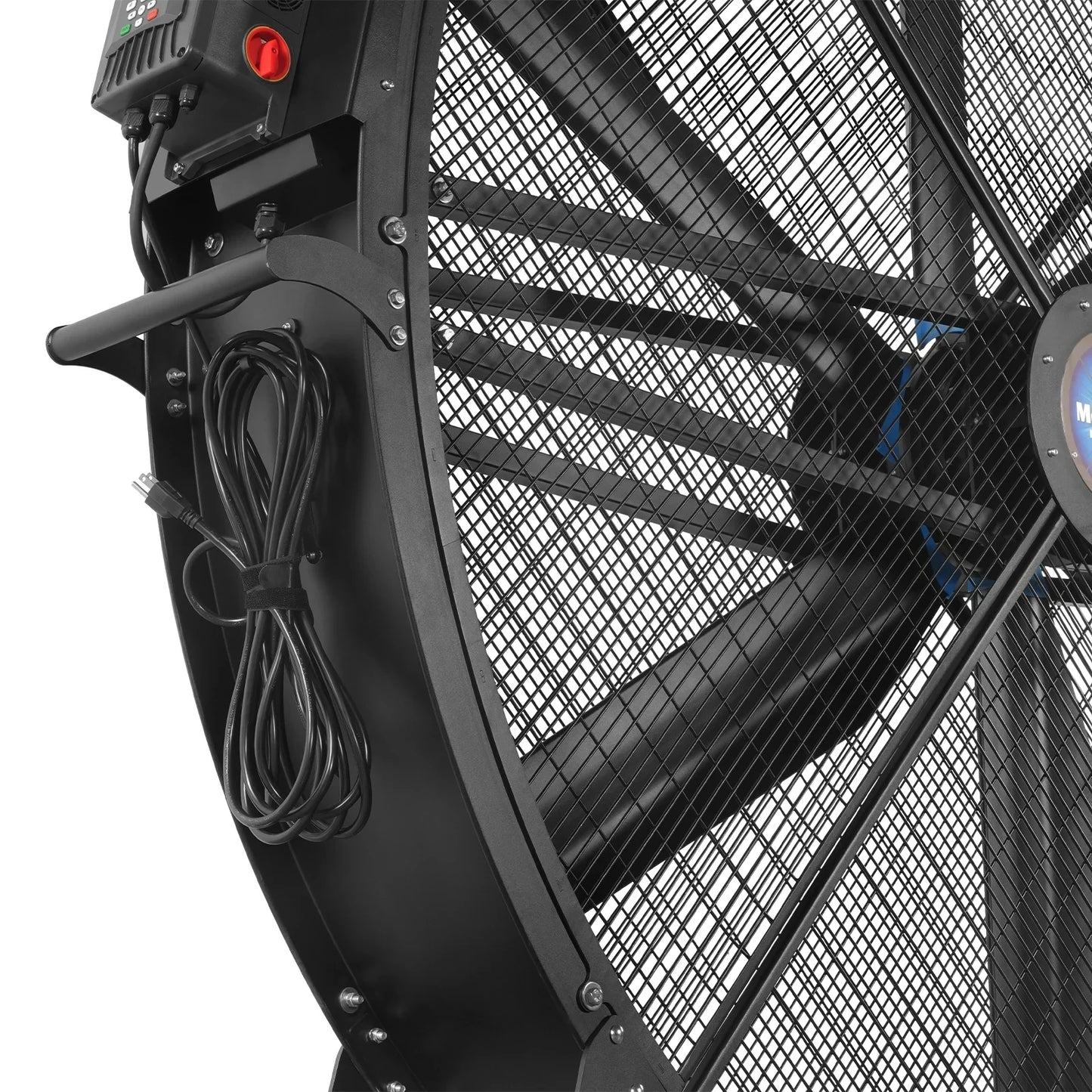 MechMaxx MF-79 Industrial Fan 79" Portable Variable High-Efficiency PMSM Motor Mobile High Volume Floor Fan Warehouse Workshop Gym New