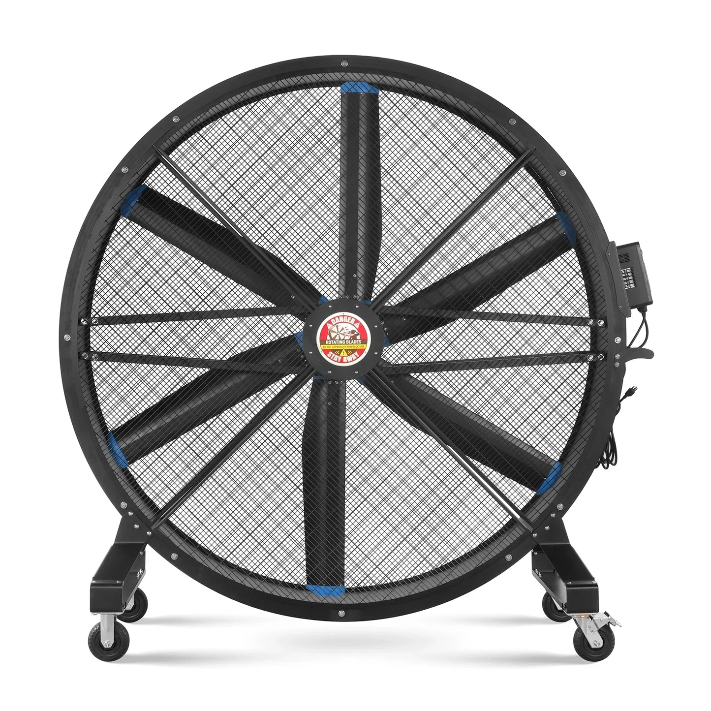 MechMaxx MF-79 Industrial Fan 79" Portable Variable High-Efficiency PMSM Motor Mobile High Volume Floor Fan Warehouse Workshop Gym New