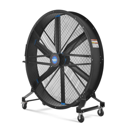 MechMaxx MF-79 Industrial Fan 79" Portable Variable High-Efficiency PMSM Motor Mobile High Volume Floor Fan Warehouse Workshop Gym New