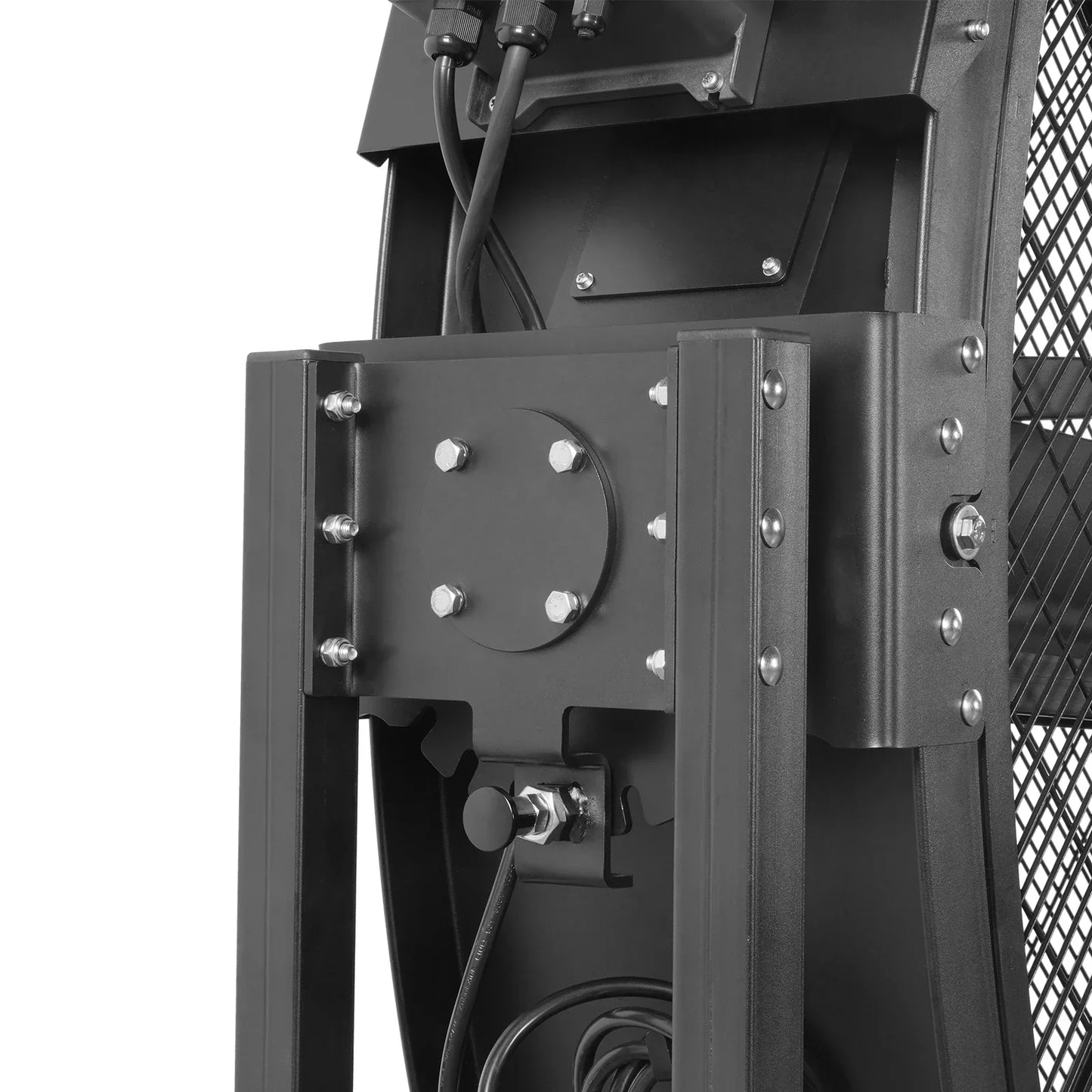 MechMaxx MF-79T Industrial Fan 79" Portable Tiltable Mobile High Volume Floor Fan Variable High-Efficiency PMSM Motor for Warehouse Workshop Gym New