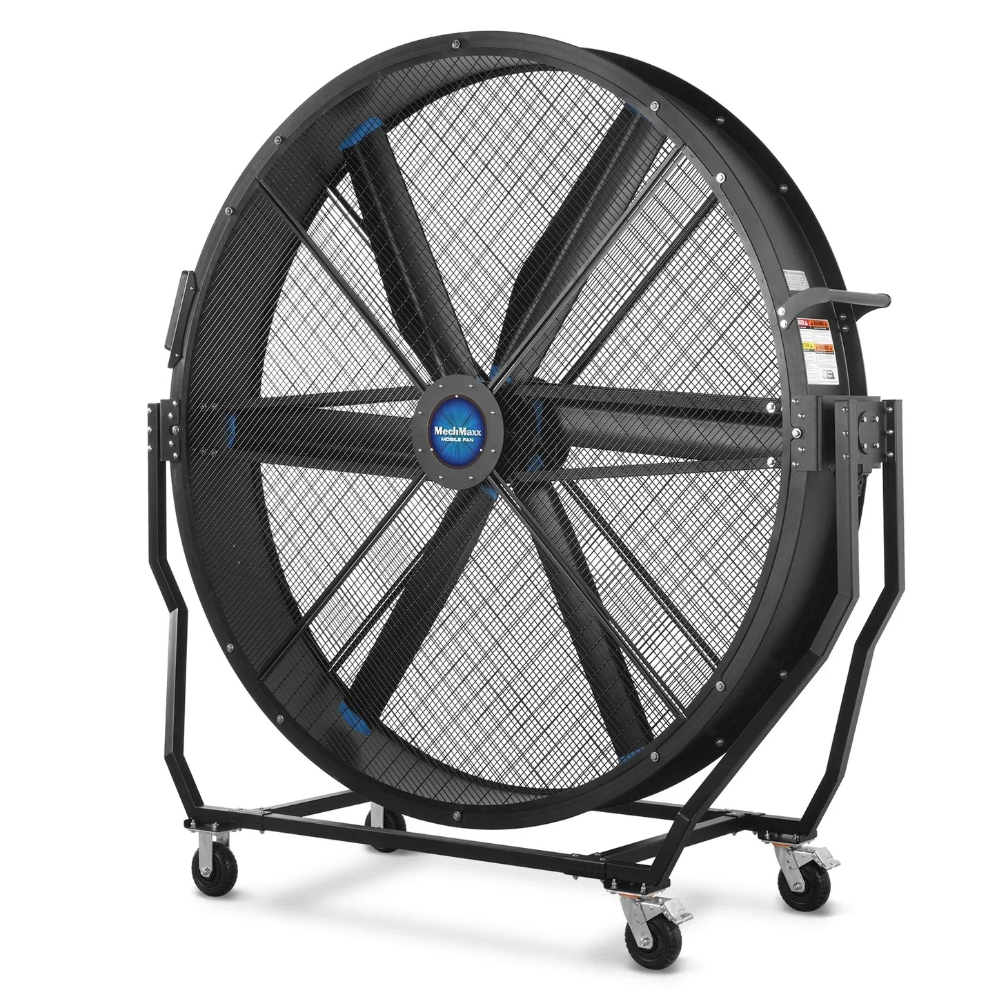 MechMaxx MF-79T Industrial Fan 79" Portable Tiltable Mobile High Volume Floor Fan Variable High-Efficiency PMSM Motor for Warehouse Workshop Gym New