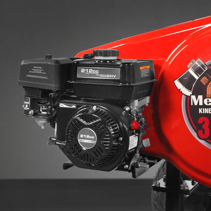 MechMaxx KT34 Log Splitter 34 Ton Kinetic Fast 7 HP Ducar Gasoline Engine 28" Log Dia Capacity 3-Sec Cycle Time New