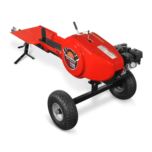 MechMaxx KT34 Log Splitter 34 Ton Kinetic Fast 7 HP Ducar Gasoline Engine 28" Log Dia Capacity 3-Sec Cycle Time New