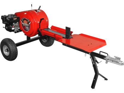 MechMaxx KT34 Log Splitter 34 Ton Kinetic Fast 7 HP Ducar Gasoline Engine 28" Log Dia Capacity 3-Sec Cycle Time New