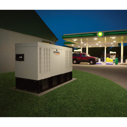 Generac Protector RD04833ADAL 48kW Standby Generator Extended Run Tank Diesel Liquid Cooled 1 Phase 120/240V Mobile Link