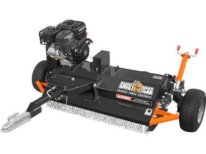 MechMaxx ATV120 Flail Mower 48" Tow-Behind ATV Offset 15HP 459cc Electric Start Gas Engine Adjustable Mowing Height New