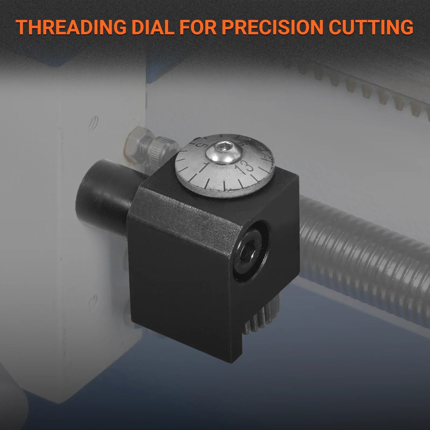 MechMaxx 0831V Metal Lathe 8" x 16" Benchtop Mini High Precision Brushless Motor Variable Speed 1.5 HP 0-2500 RPM 1.5" Spindle Bore New