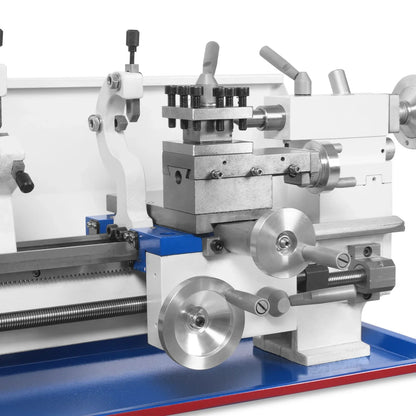 MechMaxx 0831V Metal Lathe 8" x 16" Benchtop Mini High Precision Brushless Motor Variable Speed 1.5 HP 0-2500 RPM 1.5" Spindle Bore New