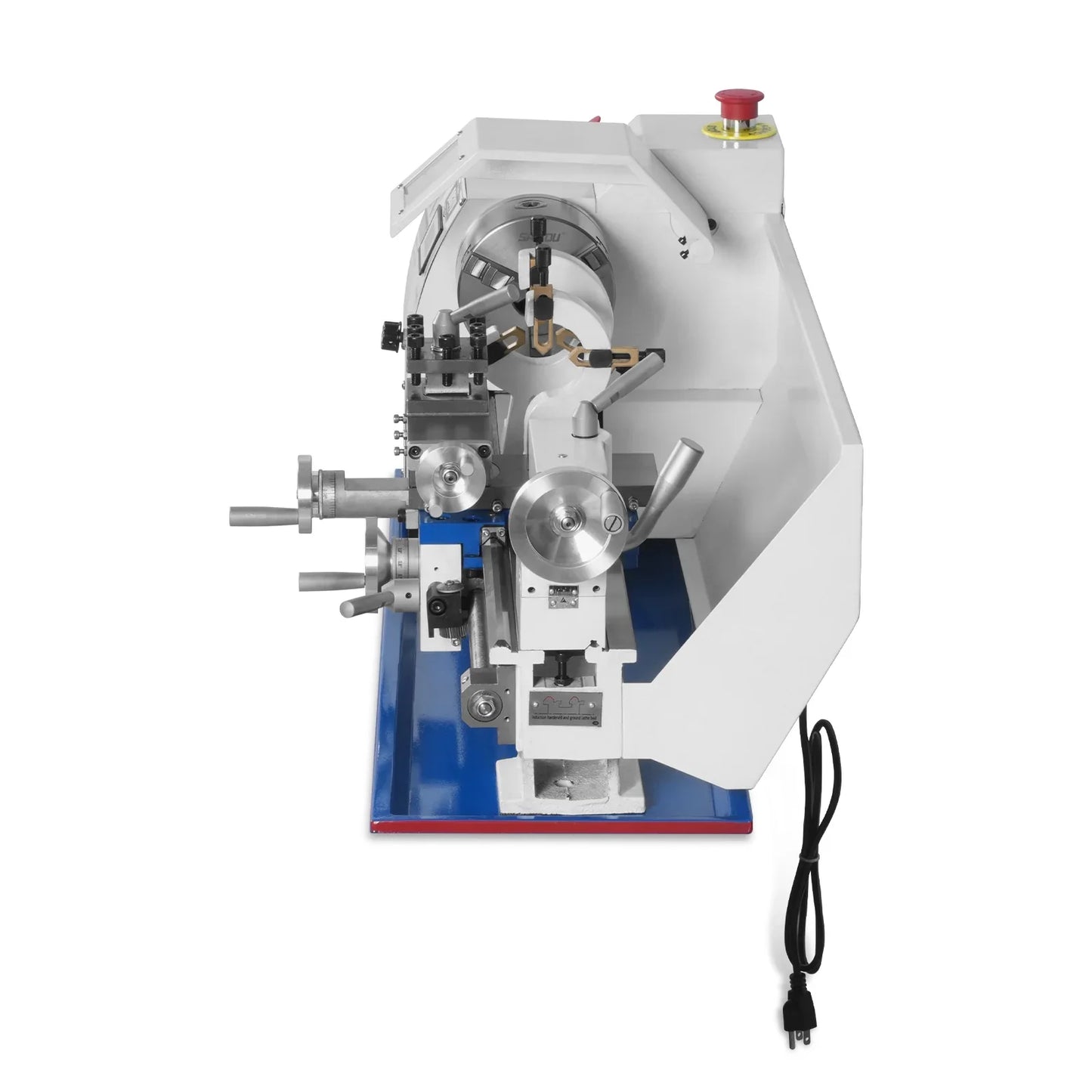 MechMaxx 0831V Metal Lathe 8" x 16" Benchtop Mini High Precision Brushless Motor Variable Speed 1.5 HP 0-2500 RPM 1.5" Spindle Bore New