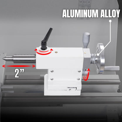 MechMaxx 1030V Metal Lathe 10 x 30" Benchtop Variable Speed High Precision Brushless Motor 1.5 HP 0-2000 RPM 1.5" Spindle Bore New