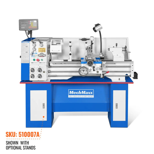 MechMaxx 1337GN Metal Lathe 13 x 37" Industrial Heavy Duty Bench High Precision Variable Speed 1.5HP New