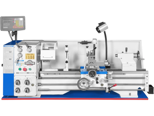 MechMaxx 1337GN Metal Lathe 13 x 37" Industrial Heavy Duty Bench High Precision Variable Speed 1.5HP New