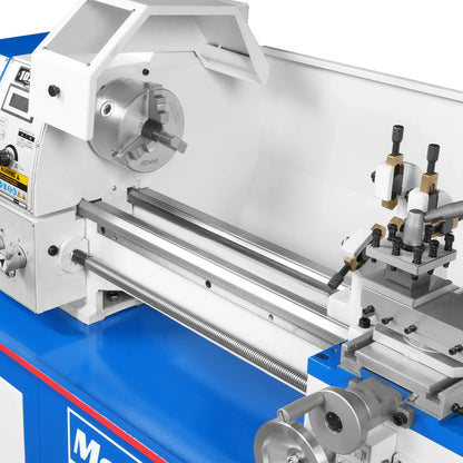 MechMaxx 1022VD Metal Lathe 10 x 22" Industrial Benchtop DRO Variable Speed 1.5HP Brushless Motor New