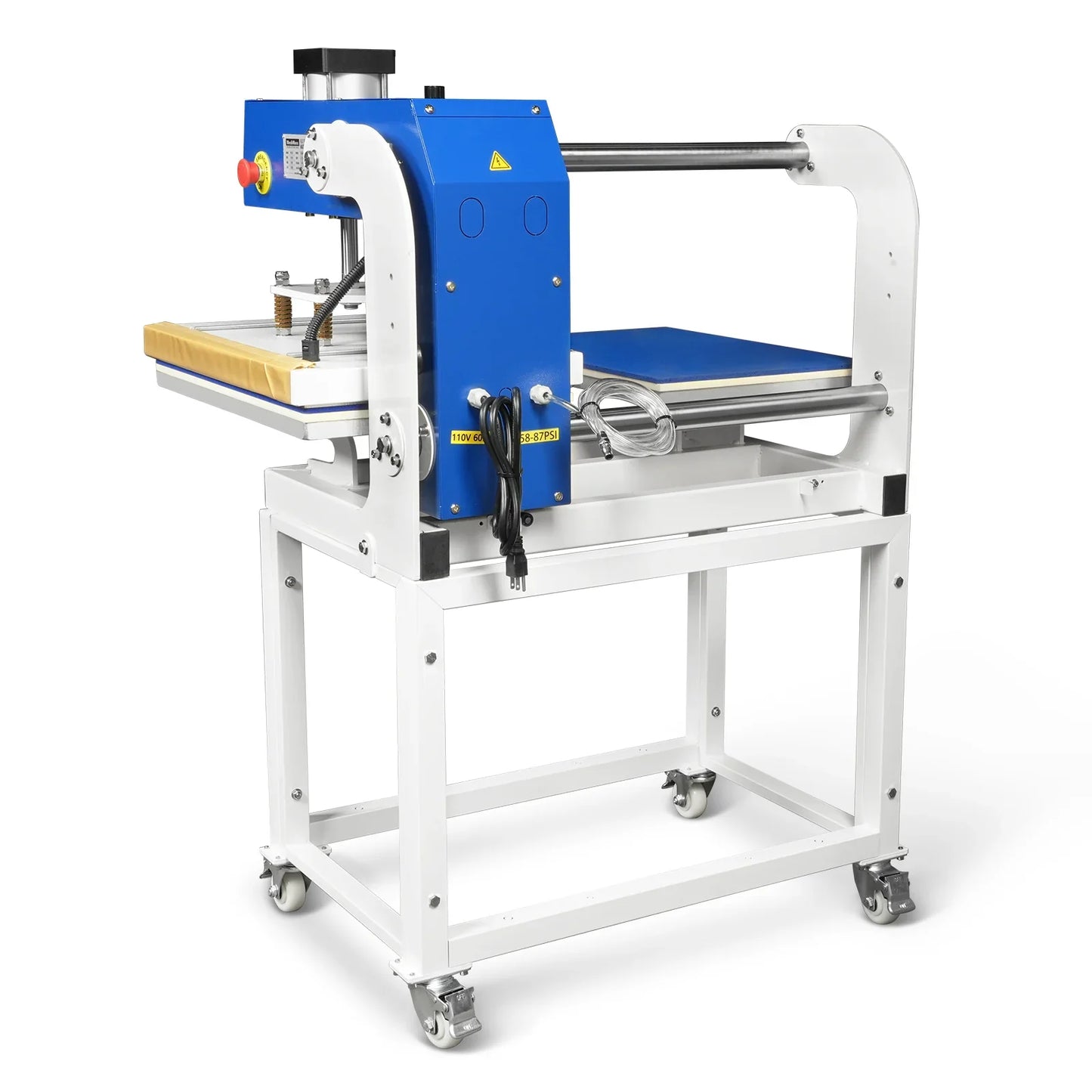 MechMaxx PUD1624 Heat Press 16x24" Commercial Pneumatic Dual Platen Auto Lift Digital Sublimation Transfer Machine 110V 2.2HP New