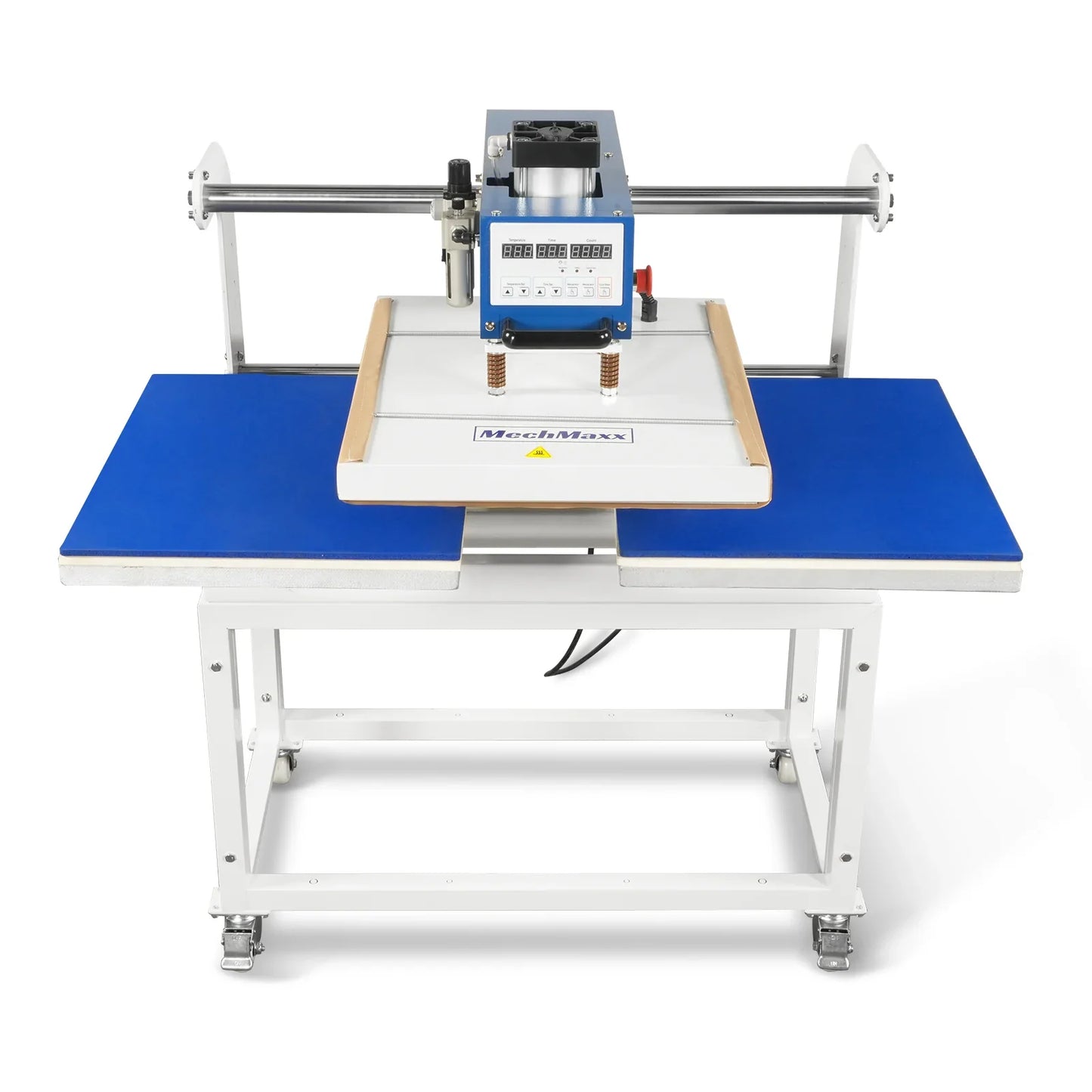MechMaxx PUD2024 Heat Press 20x24" Commercial Pneumatic Dual Platen Auto Lift Sublimation Transfer Machine AIRTAC 110V 4HP New